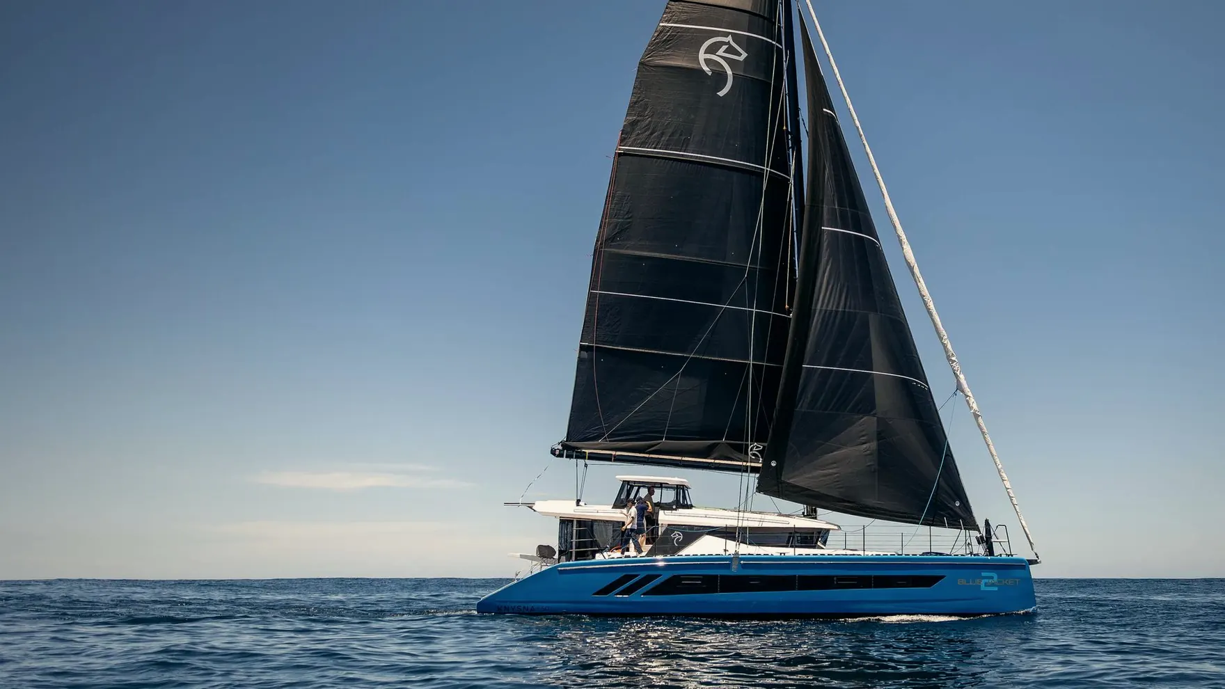 Knysna 550 under sail