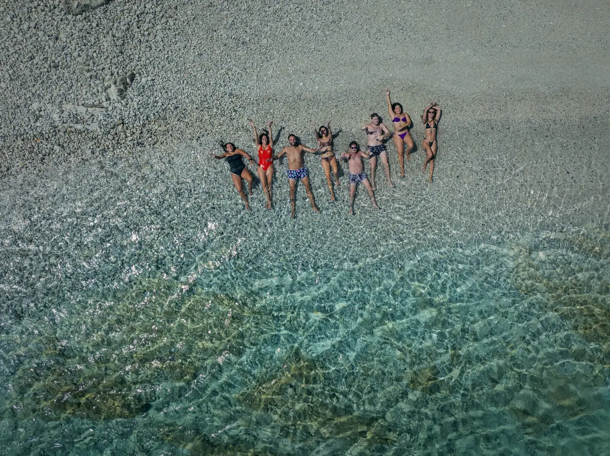 Friends aboard